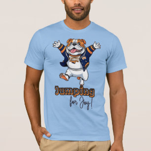 Luftpfähle Bulldog Fun Art T-Shirt