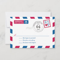 Luftpost | Hochzeit RSVP
