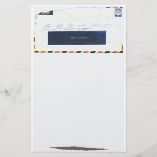 Luftpost-Test-Aufzeichnungs-Briefpapier Briefpapier