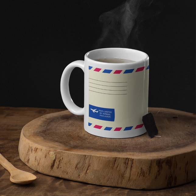 Luftpost-Umschlag-Tasse Kaffeetasse (Von Creator hochgeladen)