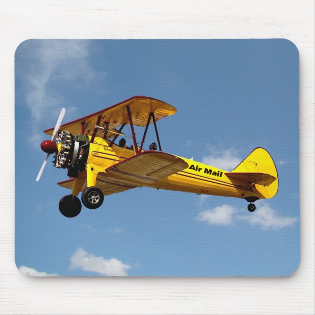 Luftpostbiplane Mousepad (Vorne)