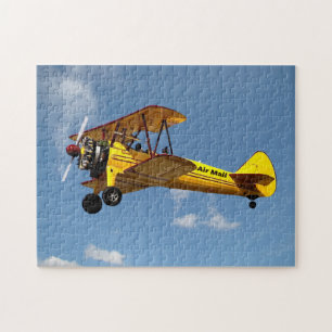 Luftpostbiplane Puzzle