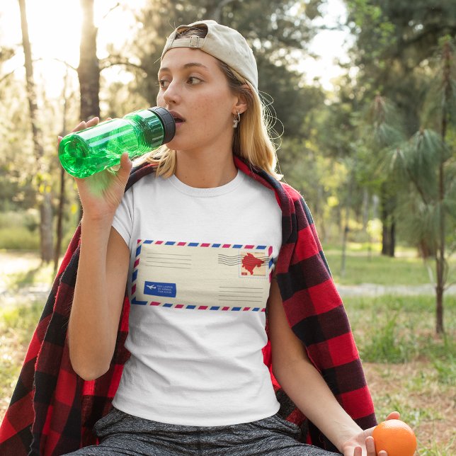 Luftpostumschlag T - Shirt Frauen (Von Creator hochgeladen)