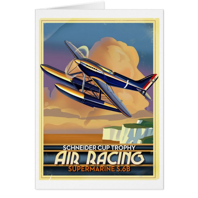 Luftrennen-Flugzeug (Vorne)