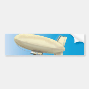 Luftschiff Blimp Autoaufkleber
