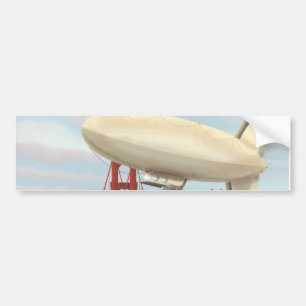 Luftschiff Blimp Autoaufkleber