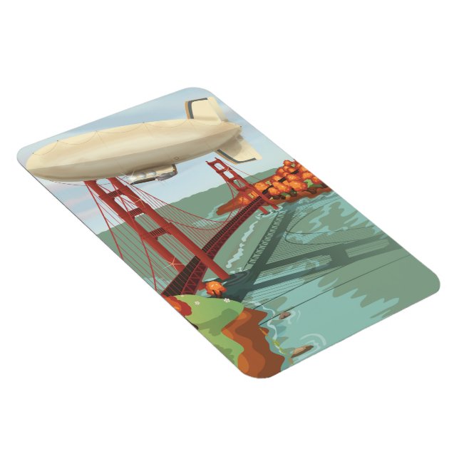 Luftschiff Blimp Magnet (Rechte Seite)