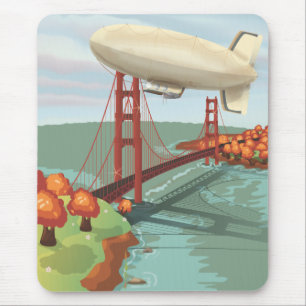 Luftschiff Blimp Mousepad