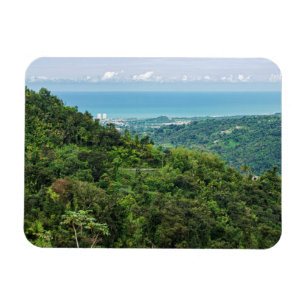 Luftschiff des Puerto rico el yunque Magnet