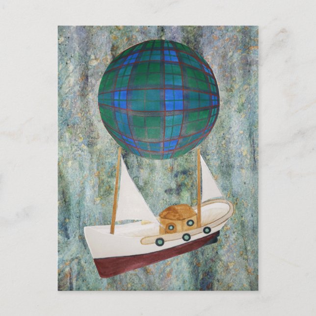 Luftschiff Ferguson Postkarte (Vorderseite)