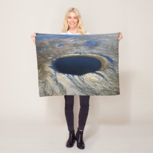 Luftschiff Pingualuit Krater, Quebec, Kanada. Fleecedecke