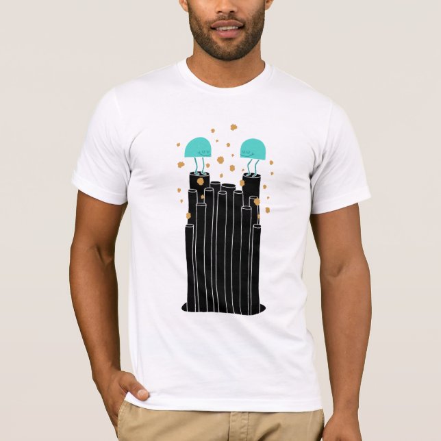 Luftschlösser T-Shirt (Vorderseite)