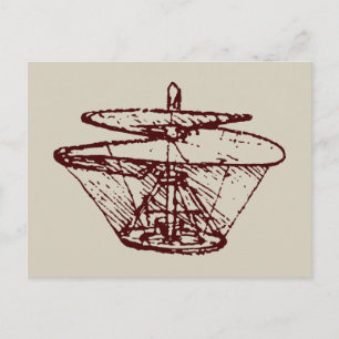Luftschraube Postkarte