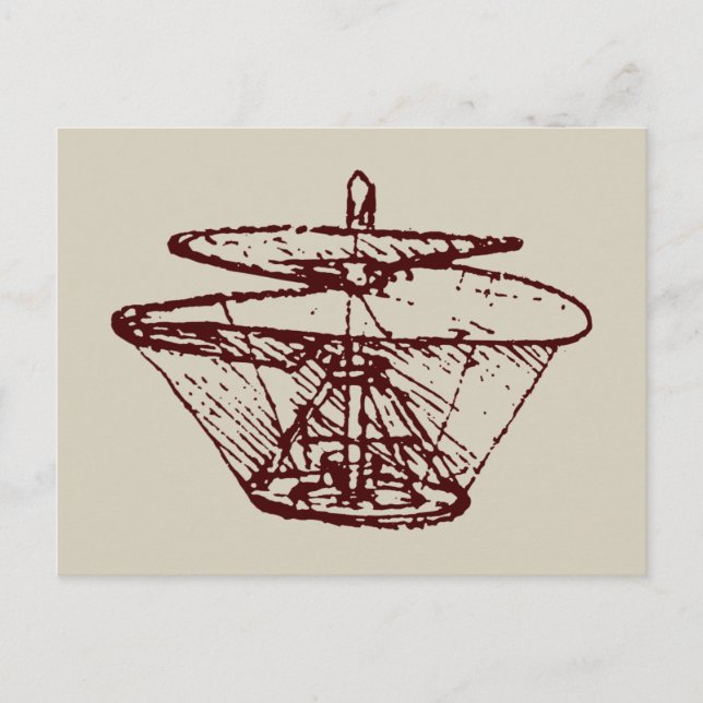 Luftschraube Postkarte (Vorderseite)