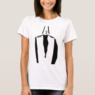 Luftseide-Eisen-Kreuz-Pose T-Shirt