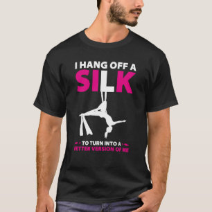 Luftseide für Lufttänzer Seide Luftakrobat Luft T-Shirt