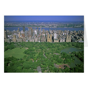 Luftsicht auf den Central Park und die Westseite
