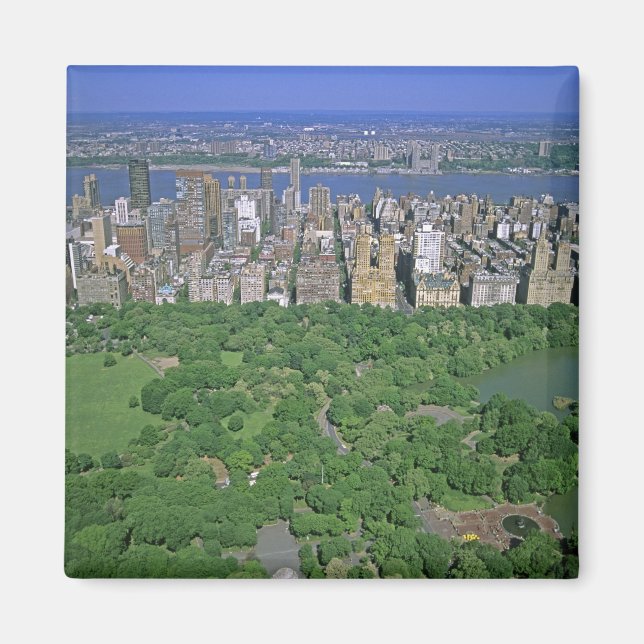 Luftsicht auf den Central Park und die Westseite Magnet (Vorne)