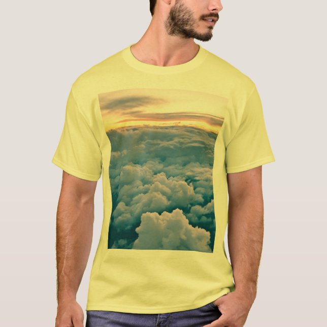 Luftsonnenuntergang T-Shirt (Vorderseite)