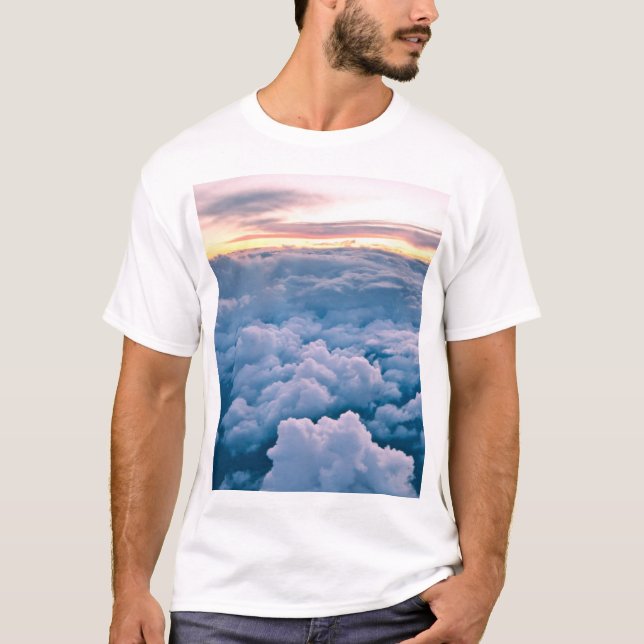 Luftsonnenuntergang T-Shirt (Vorderseite)