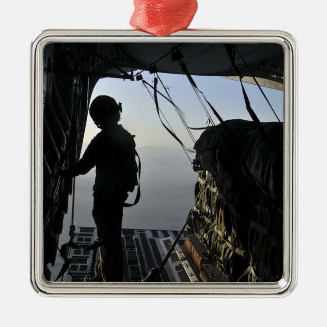 Luftstreitkräfte Ornament Aus Metall (Vorne)