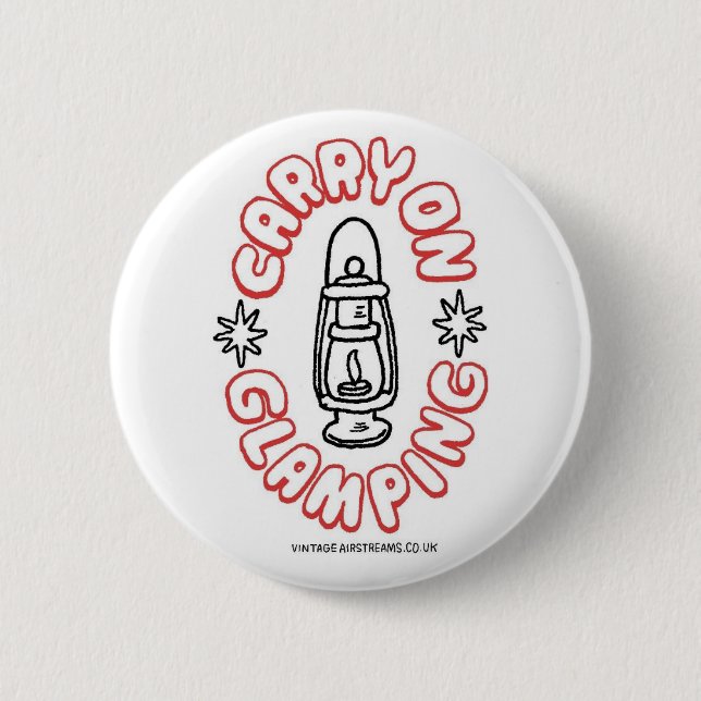 Luftstrom-Wohnwagen - Glamping Button (Vorderseite)