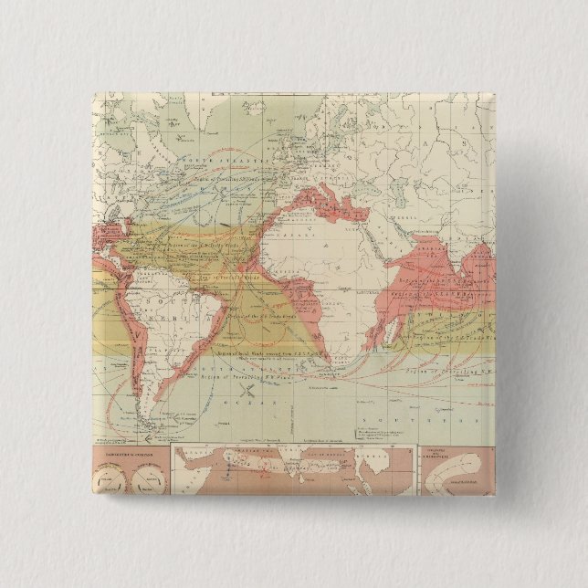 Luftströme Button (Vorderseite)