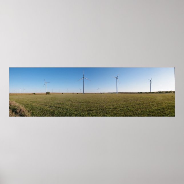 Luftturbinen Poster (Vorne)