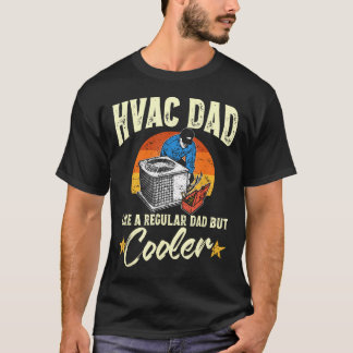 Lüftungs Papa Aber Kühler Lustiger Lüftungstechnik T-Shirt