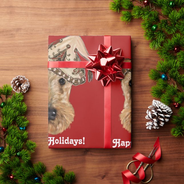 LUFTVERKEHR GESCHENKPAPIER (Feiertagsgeschenk)