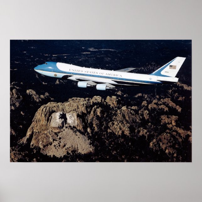 Luftwaffe 1 Mount Rushmore Poster (Vorne)