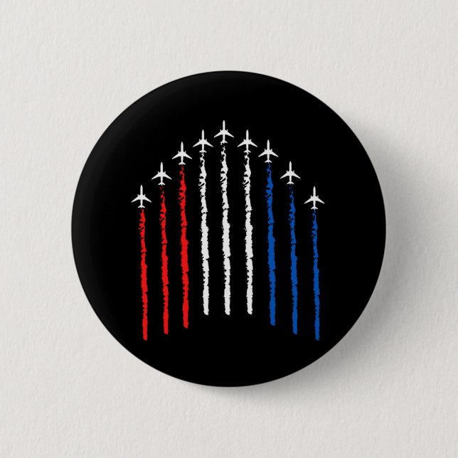 Luftwaffe ab 4. Juli Button (Vorderseite)