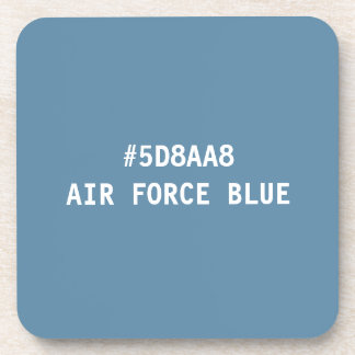 Luftwaffe Blau Hex Farbcode Untersetzer Set