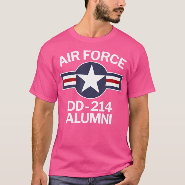 Luftwaffe Dd-214 Alumni Dd214 T-Shirt (Vorderseite)