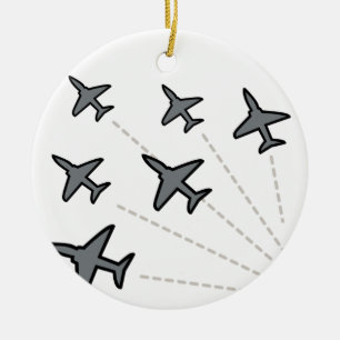 Luftwaffe der USA Keramik Ornament