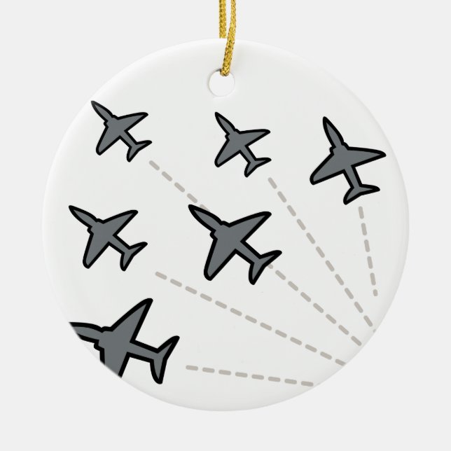 Luftwaffe der USA Keramik Ornament (Vorne)
