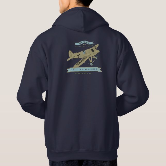 Luftwaffe Flugzeug Hoodie (Rückseite)