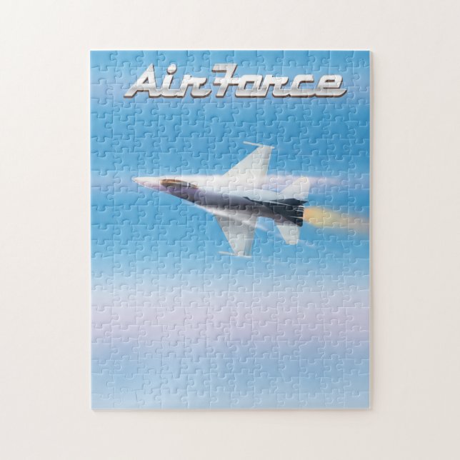 Luftwaffe-Jet-Poster Puzzle (Vertikal)