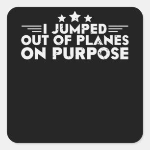 Luftwaffe - militärische Auslegung Quadratischer Aufkleber