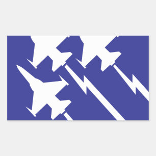 Luftwaffe Rechteckiger Aufkleber