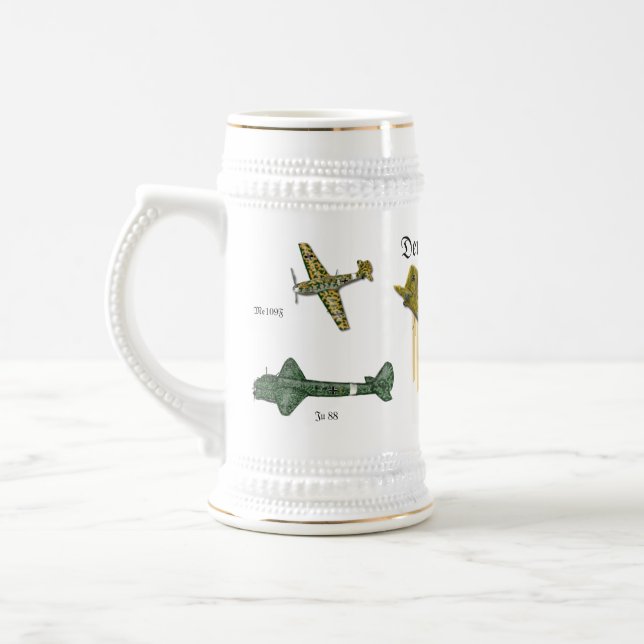 Luftwaffe Stein Bierglas (Links)