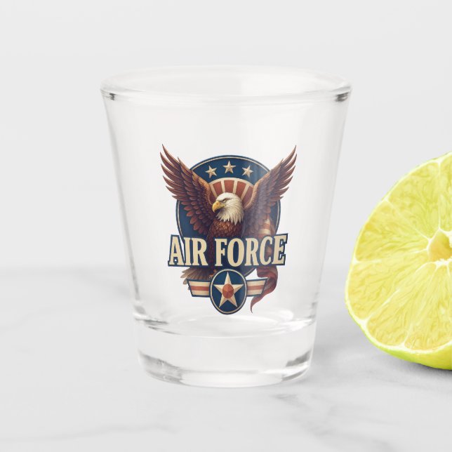 Luftwaffe (USAF) Schnapsglas (Vorderseite)