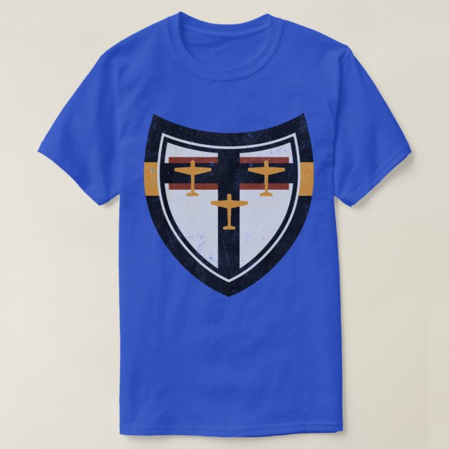Luftwaffe WW2 Afrika Patch T-Shirt (Design vorne)