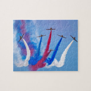 Luftwaffen-Aerobatic Team-Flugschau-Bildung Puzzle