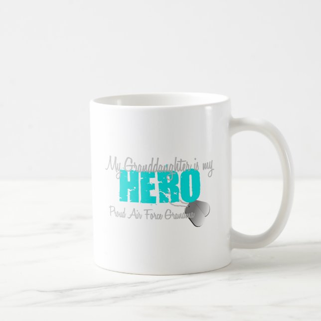 Luftwaffen-Großmutter-Held-Enkelin Kaffeetasse (Rechts)