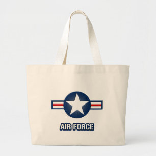 Luftwaffen-Logo-Taschen-Tasche Jumbo Stoffbeutel