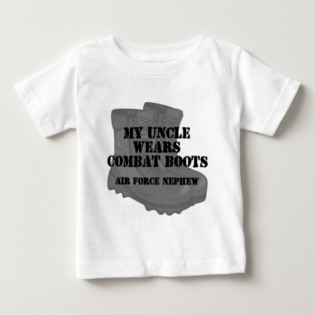 Luftwaffen-Neffe COLUMBIUM Onkel Baby T-shirt (Vorderseite)