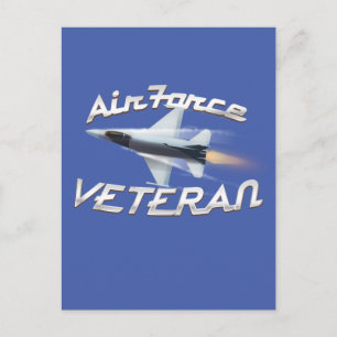 Luftwaffen-Veteran Postkarte