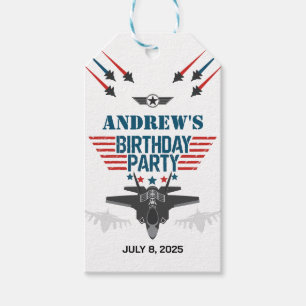 Luftwaffenflugzeug-Pilot Geburtstag Geschenkanhänger