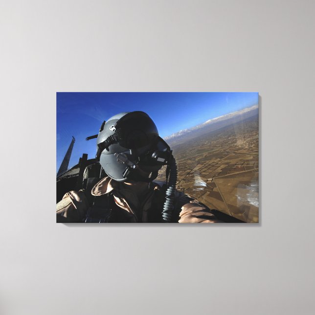 Luftwaffenfotograf der USA Leinwanddruck (Vorderseite)